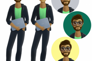 Персонаж для сайта