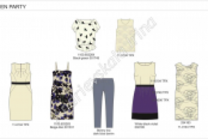 Разработка капсул женской одежды.