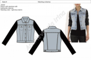 Дизайн женской одежды.