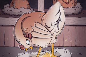 Inktober. Тема золотой