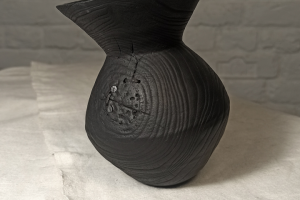 Ваза деревянная.