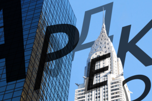 Анимация архитектуры в стиле параллакс (Ар-деко)