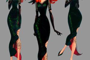 Ведьмочка для мобильной игры