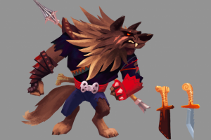 Волколак для сериала "Сказочный Патруль"