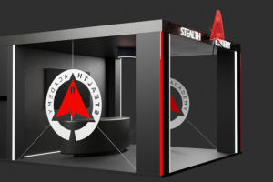Стенд для компании "Stealth Academy"