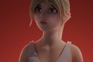 Анимационный 3D проморолик