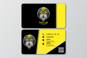 Дизайн визиток PetsLab