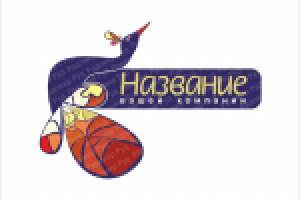 Логотип птица