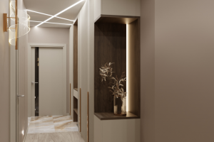 визуализация прихожей