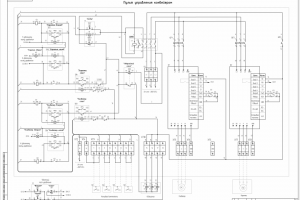 Схема электрическая принципиальная и таблица соединений