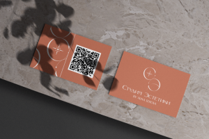 ДИЗАЙН ВИЗИТОК || CТУДИЯ ЭСТЕТИКИ