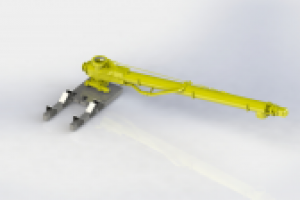 Поворотный шнек-питатель