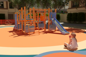 Проект внутри дворового пространства