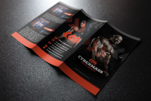 Дизайн буклета для спортивного питания