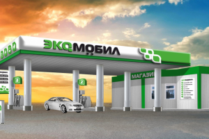 Дизайн автозаправки