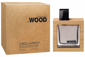 Описание карточки продукта - духи с древесным ароматом WOOD