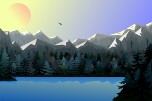 Иллюстрация природа