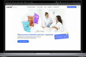 Контекстная реклама для компании-франшизы по детокс-терапии