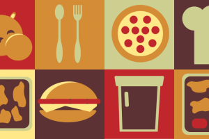 Закусочная "хомяшки" Фирменный стиль