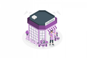 Система таблиц для магазина цветов