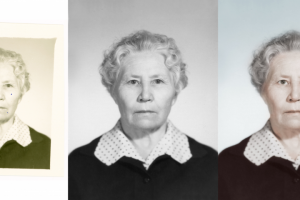 Реставрация старой фотографии