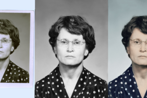 Реставрация старой фотографии