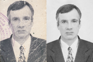 Реставрация старого фото