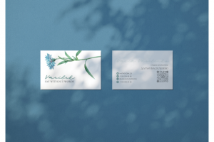 Визитки для студии флористики