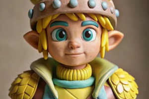 Персонаж к компьютерной игре.