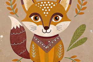 Иллюстрация к детской книге о животных.