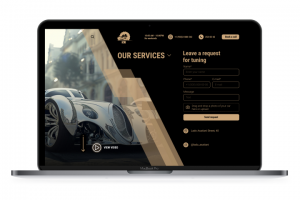 Сайт для автосервиса