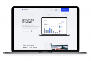 Лендинг для криптообменника