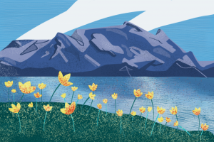 Иллюстрация "горы"