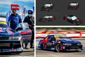 Дизайн оклейки Nissan Silvia S13 Drift - ПРАВО РОСТА