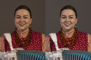 Ретушь портретного фото