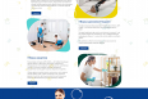 Сайт-визитка для клининговой компании