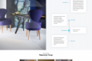 Сайт-каталог для студии по изготовлению мебели
