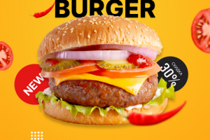 Реклама бургера