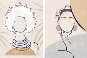 Иллюстрации, лайн-арт