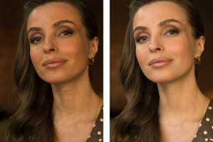 Естественная ретушь + цветокоррекция