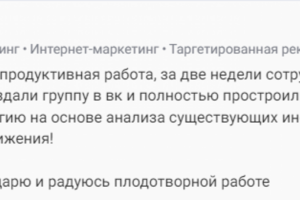 Маркетинговая стратегия