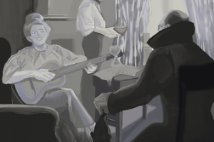 иллюстрация к рассказу А.П. Чехова