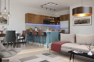 студия в американском стиле