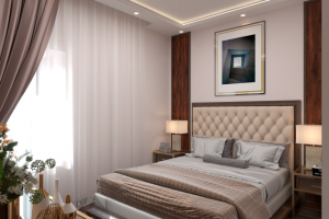 Визуализация гостиничного номера