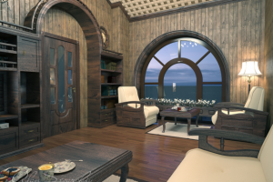 Визуализация интерьера домика для отдыха