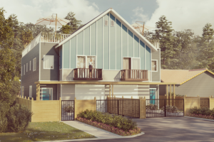 визуализация таунхауса