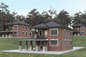 визуализация  дома по фото