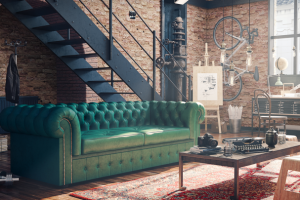 моделирование и виз дивана