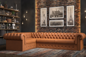 Моделирование и виз дивана честер