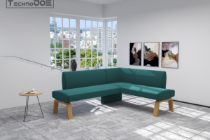 Визуализация дивана в интерьере